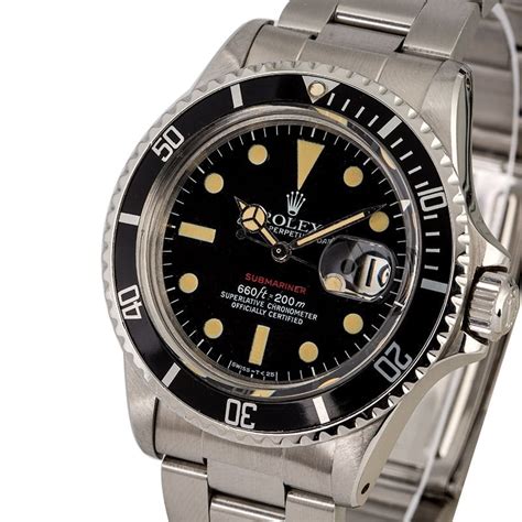 1973 rolex submariner for sale|rolex 1680 red submariner years.